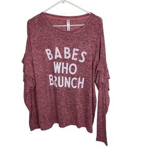 NEW Xhilaration Babes who brunch thin sweater